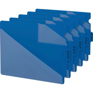 Smead+End+Tab+Poly+Out+Guides+-+Printed+Center+Tab%28s%29+-+Message+-+OUT+-+Blue+Poly+Divider+-+Blue+Poly+Tab%28s%29+-+5+%2F+Carton