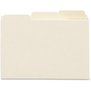 Smead Card Guides with Blank Tab - Blank Tab(s) - 4