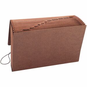 Smead+TUFF+70390+Legal+Recycled+Expanding+File+-+8+1%2F2%26quot%3B+x+14%26quot%3B+-+12+Pocket%28s%29+-+Redrope%2C+Tyvek+-+Redrope+-+Flap%2C+Elastic+Closure%2C+Reinforced+Gusset+-+30%25+Recycled+-+1+Each