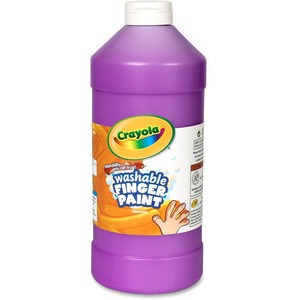 Crayola Washable Finger Paint Markers - 2 lb - 1 Each - Violet