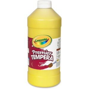 Crayola Premier Tempera Paint - 2 lb - 1 Each - Yellow