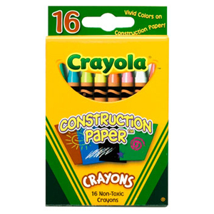 Crayola Construction Paper Crayons