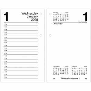 At-A-Glance+Daily+Desk+Calendar+Refill