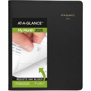 At-A-Glance+Monthly+Planner+-+Monthly+-+1+Year+-+January+2024+-+December+2024+-+1+Month+Single+Page+Layout+-+6+7%2F8%26quot%3B+x+8+3%2F4%26quot%3B+Sheet+Size+-+Black+CoverPhone+Directory%2C+Perforated+-+1+Each