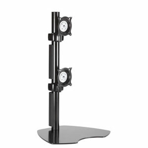 Chief KTP230S Dual Vertical Monitor Table Stand - TAA Compliant