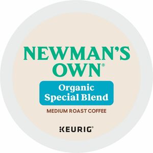 Newman's Own® Organics K-Cup Organics Special Blend Coffee - Compatible with Keurig Brewer - Full/Extra Dark/Extra Bold - 24 / Box