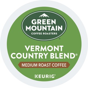 Green Mountain Coffee Roasters® K-Cup Vermont Country Blend Coffee - Compatible with Keurig Brewer - Medium - 24 / Box