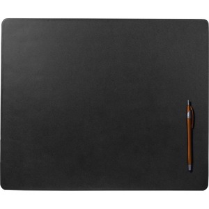 Dacasso+Conference+Pad+-+17%26quot%3B+Width+x+14%26quot%3B+Depth+-+Felt+Backing+-+Leather+-+Black