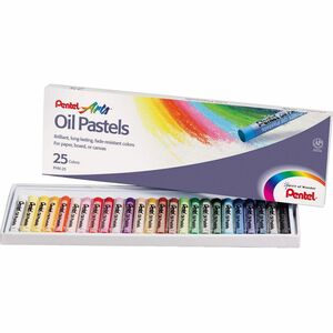 Pentel+Arts+Oil+Pastels+-+Assorted+-+1+%2F+Set