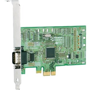 Brainboxes PX-246 1-port PCI Express Serial Adapter - 1 x 9-pin DB-9 Male RS-232 Serial