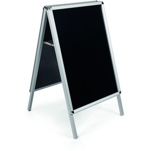 MasterVision+Wet-Erase+Sign+Board+-+33%26quot%3B+Board+Height+x+23%26quot%3B+Board+Width+-+Black+Melamine+Surface+-+Silver+Aluminum+Frame+-+42%26quot%3B+Height+x+25%26quot%3B+Width+x+25.5%26quot%3B+Depth+-+1+Each
