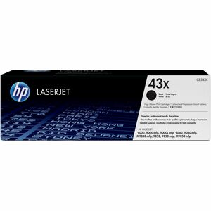HP 43X (C8543X) Original Laser Toner Cartridge - Single Pack - Black - 1 Each - 30000 Pages