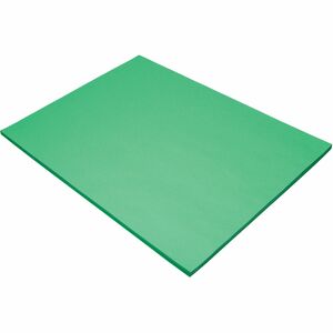 Tru-Ray+Construction+Paper+-+24%26quot%3BWidth+x+18%26quot%3BLength+-+76+lb+Basis+Weight+-+50+%2F+Pack+-+Festive+Green+-+Sulphite
