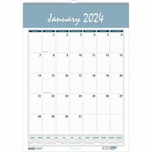 House of Doolittle Bar Harbor 12-Month Wall Calendar - Yes - Monthly - 1 Year - January 2020 till December 2020 - 1 Month Single Page Layout - 22