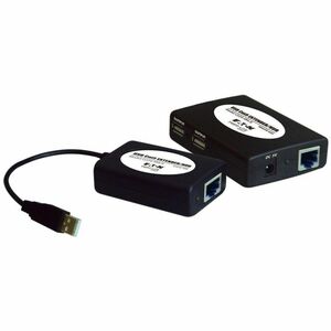 Tripp Lite by Eaton 4-Port USB 1.1 Hi-Speed USB Over Cat5 Hub with 4 Remote Ports - Network (RJ-45)USB
