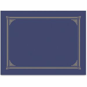 Geographics+A4%2C+Letter+Recycled+Certificate+Holder+-+8+19%2F64%26quot%3B+x+11+45%2F64%26quot%3B+%2C+8+1%2F2%26quot%3B+x+11%26quot%3B+%2C+8%26quot%3B+x+10%26quot%3B+-+Metallic+Blue+-+Embossed%2C+Die-cut+-+30%25+Recycled+-+6+%2F+Pack