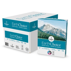 EarthChoice+Office+Paper+-+White+-+Letter+-+8+1%2F2%26quot%3B+x+11%26quot%3B+-+20+lb+Basis+Weight+-+5000+%2F+Carton+-+White