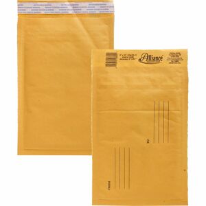 Alliance+Rubber+Kraft+Bubble+Mailers+-+Bubble+-+%230+-+6%26quot%3B+Width+x+10%26quot%3B+Length+-+Peel+%26+Seal+-+Paper+-+25+%2F+Carton+-+Kraft