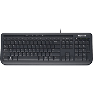 Microsoft Wired Keyboard 600 - USB - Black - English