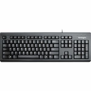 Kensington Keyboard for Life - (K64370A) - Wired - USB - 104 Keys - Black