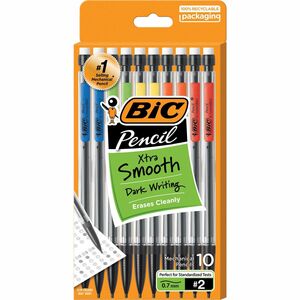 BIC+Top+Advance+Mechanical+Pencils+-+%232+Lead+-+0.7+mm+Lead+Diameter+-+Assorted+Barrel+-+10+%2F+Pack
