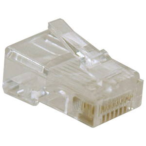 Tripp Lite by Eaton RJ45 Plugs for Solid / Stranded Conductor 4-pair Cat5e Cable 10-Pack - RJ-45