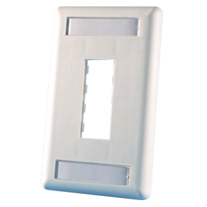 Ortronics TracJack 2 Socket Faceplate
