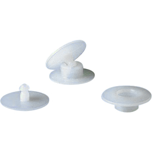 Panduit NR2WH-L Snap Rivets Cable Mount - 50mm Diameter