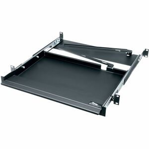 Middle Atlantic 1RU Rack Mounted Keyboard Sliding Shelf - 1U - Black