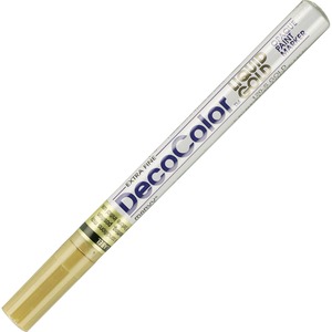 DecoColor Marvy Uchida Gold Silver Paint Marker Pen  