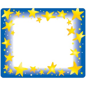 Trend Star Bright Self-adhesive Name Tags - 3