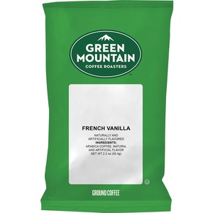Green Mountain Coffee Roasters® Ground French Vanilla - 2.2 oz - 50 / Carton