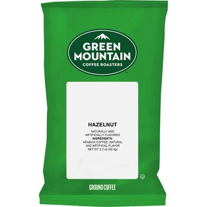 Green Mountain Coffee Roasters® Ground Hazelnut - Light/Mild - 2.2 oz - 50 / Carton