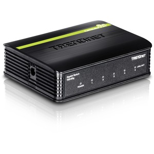 TRENDnet 5-Port Gigabit GREENnet Switch - 5 x 10/100/1000Base-T