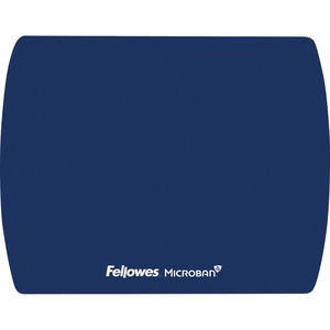 Fellowes Microban&reg; Ultra Thin Mouse Pad - Blue - 7" x 9" x 0.06" Dimension - Blue - 1 Pack