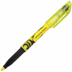 Pilot+FriXion+Light+Erasable+Highlighter+-+Erasable+-+Fluorescent+Yellow+Ink+-+1+Dozen