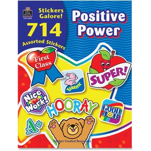 Teacher+Created+Resources+Positive+Stickers+Galore+Book+-+Self-adhesive+-+Acid-free%2C+Lignin-free+-+Assorted+-+714+%2F+Pack