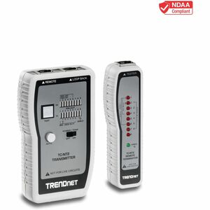 TRENDnet Network Cable Tester-Tests Ethernet-USB And BNC Cables-Accurately Test Pin Config