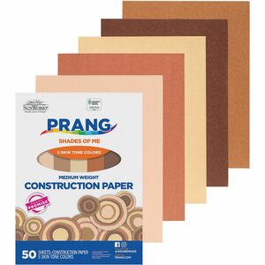 SunWorks Construction Paper, 50 lb Text Weight, 9 x 12, Pink, 50/Pack