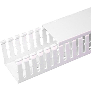 Panduit F3X3WH6 Narrow Slotted Wiring Duct
