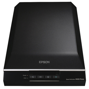 Epson Perfection V600 Photo Scanner - 48 bit Color - 16 bit Grayscale - USB