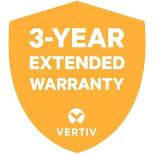 VERTIV Warranty/Support - 3 Year Extended Warranty - Warranty - Maintenance - Parts & Labo