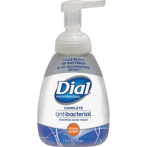 Dial+Complete+Foaming+Hand+Wash+-+7.5+fl+oz+%28221.8+mL%29+-+Pump+Bottle+Dispenser+-+Kill+Germs+-+Hand+-+Amber+-+1+Each