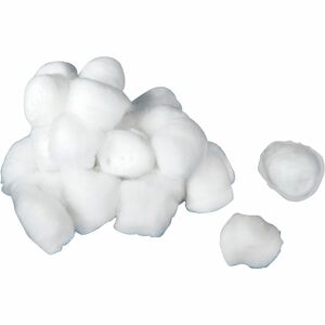 Medline+Nonsterile+Cotton+Balls+-+Large+-+1000+%2F+Pack+-+100%25+Cotton+-+White