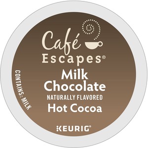 Caf%26eacute%3B+Escapes%C2%AE+K-Cup+Milk+Chocolate+Hot+Cocoa+-+Milk+Chocolate+-+15g+-+K-Cup+-+24+%2F+Box