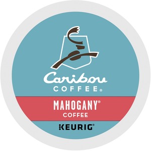 Caribou+Coffee%C2%AE+K-Cup+Mahogany+Coffee+-+Compatible+with+Keurig+Brewer+-+Dark%2FBold+-+24+%2F+Box