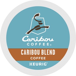 Caribou+Coffee%C2%AE+K-Cup+Caribou+Blend+Coffee+-+Compatible+with+Keurig+Brewer+-+Medium+-+24+%2F+Box