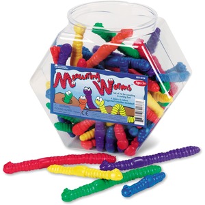 Learning Resources Measuring Worms - Skill Learning: Measurement, Mathematics, Counting, Sorting - 3 Year & Up - Multi