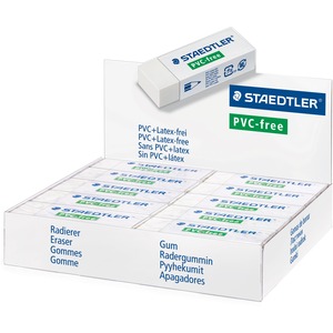 Staedtler+PVC+Free+Eraser+-+2.6%26quot%3B+Width+x+0.5%26quot%3B+Height+x+0.9%26quot%3B+Depth+x+-+1+Each+-+Latex-free%2C+Smudge-free%2C+PVC-free