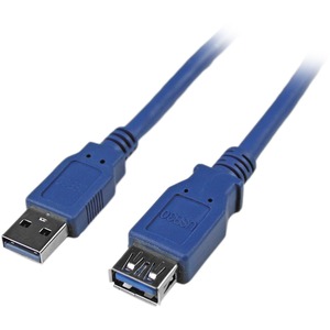StarTech.com 6 ft SuperSpeed USB 3.0 Extension Cable A to A M/F - Extend your USB 3.0 SuperSpeed cable an additional 6 feet - 6ft usb 3.0 extension cable - 6ft usb extension cable
